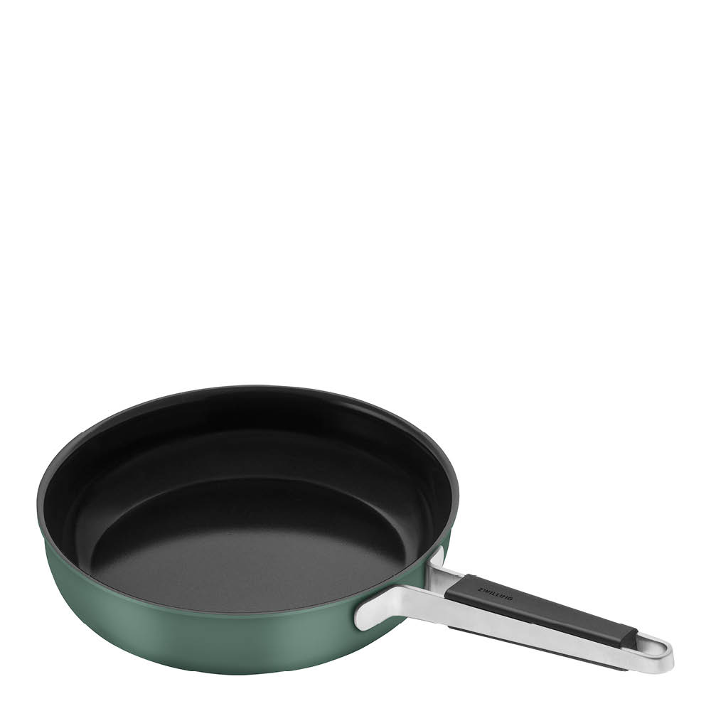 Zwilling Pure stekepanne 28 cm keramisk non-stick grønn