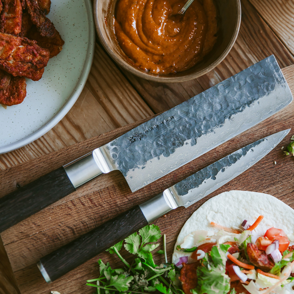 Satake Kuro knivsett 2 deler rustfri