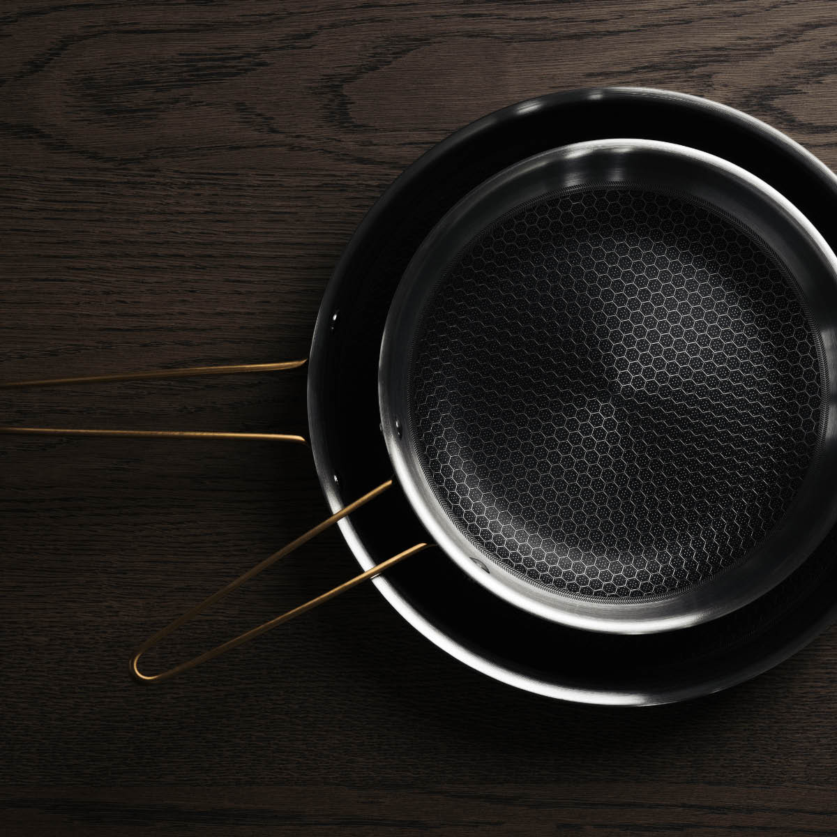 Vargen & Thor Arvet XB stekepannesett 2 deler 28+22 cm svart