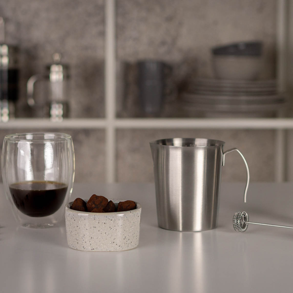 Modern House bAYk målebeger stål 1L