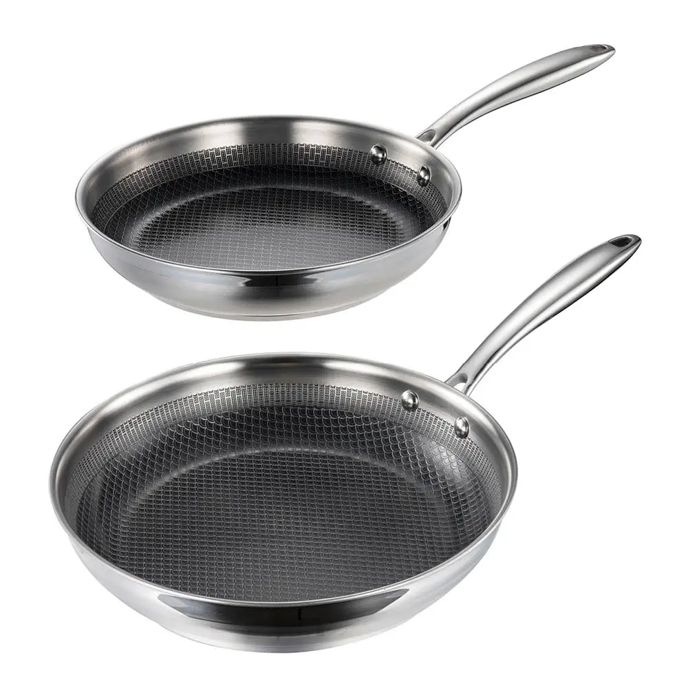 Optimal stekepannesett gryte m/keramisk belegg 2 stk 24+28 cm