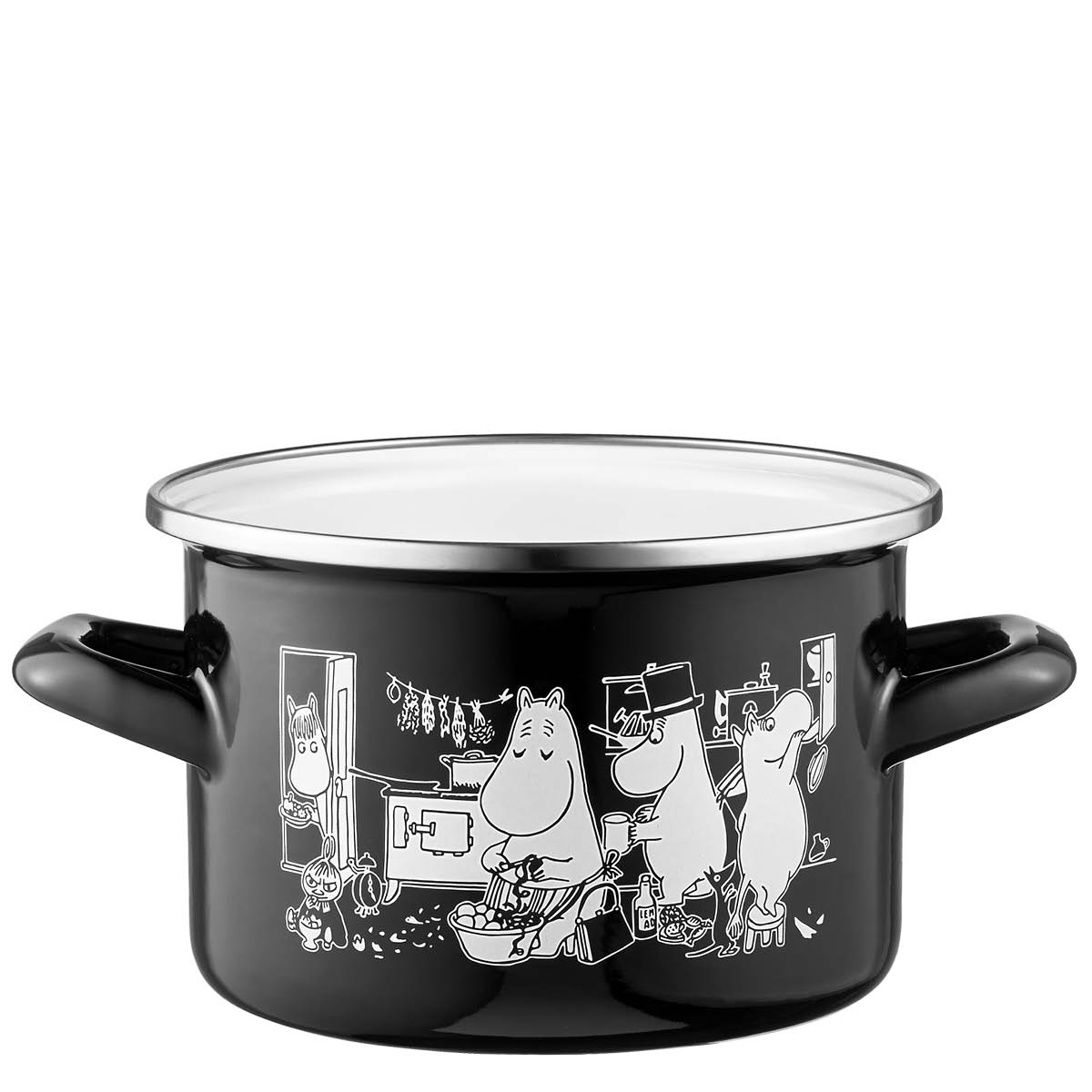 Muurla Mumin kastrull I Köket 1,5 L svart