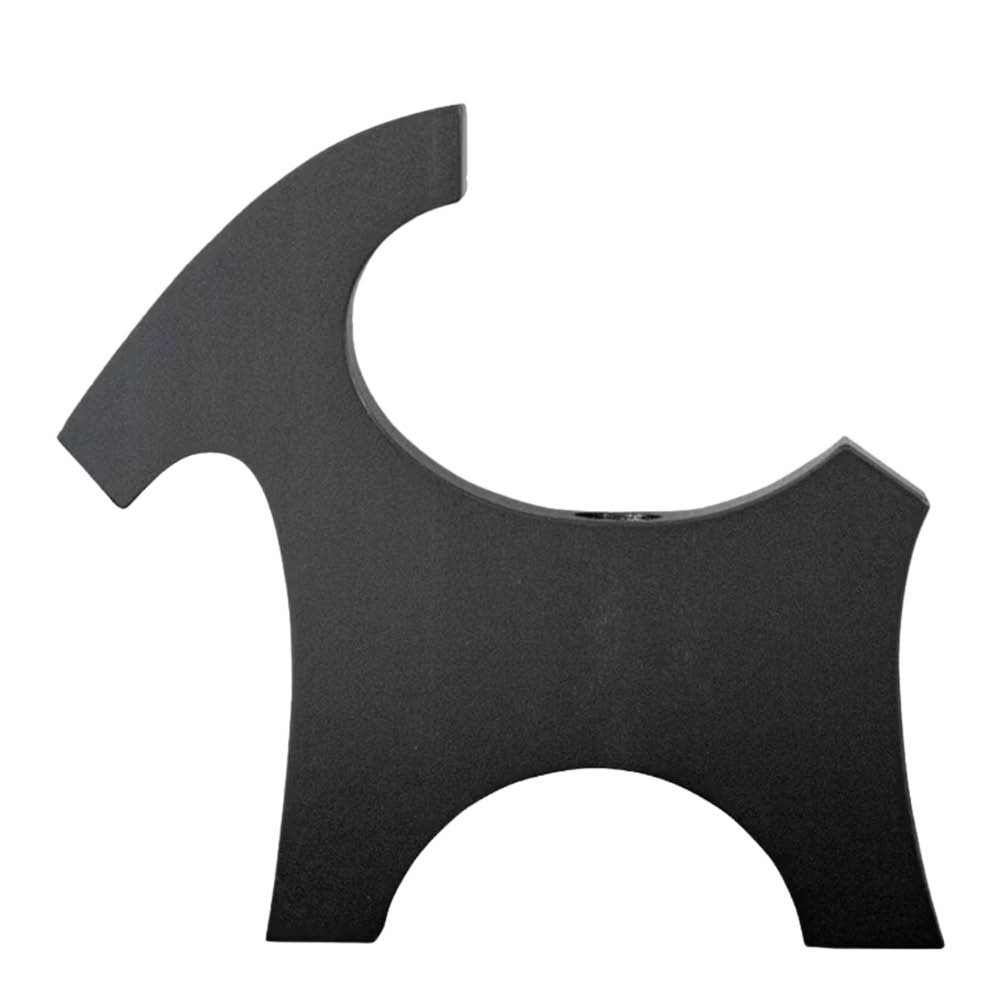 Rotor Design Ljusstake träbock 25x23cm lackad svart