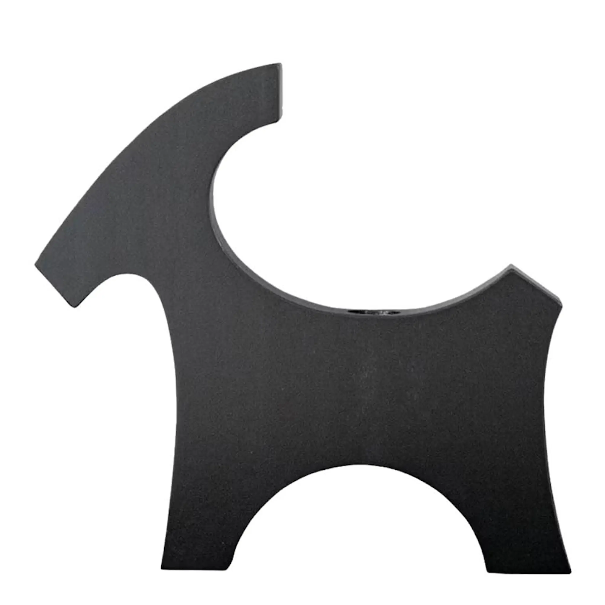 Rotor Design Ljusstake träbock 25x23cm lackad svart