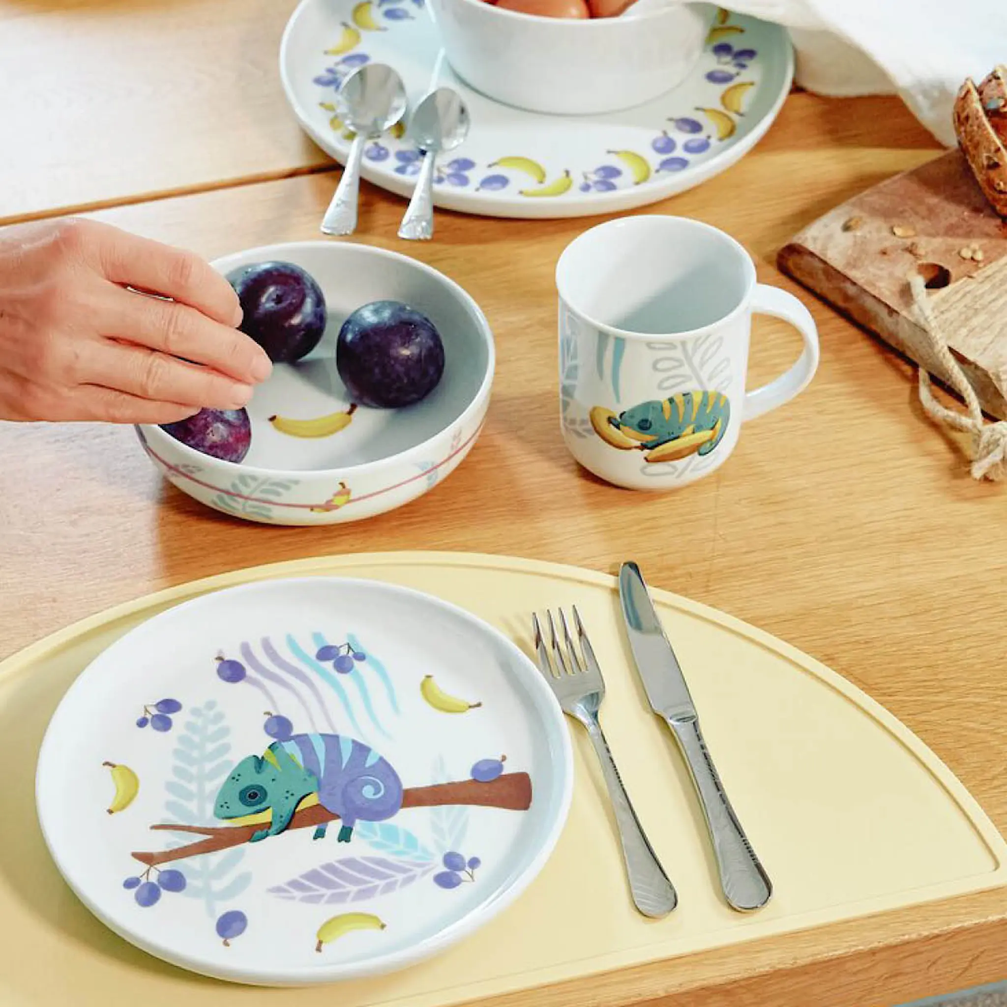 Thomas Jungle Lasten astiasto 3 osaa