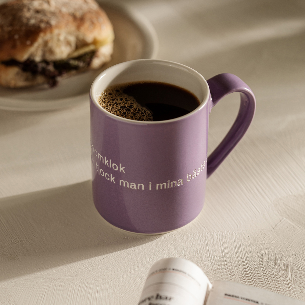 Design House Stockholm Lindgren krus 35 cl "Jag är en vacker" lilla