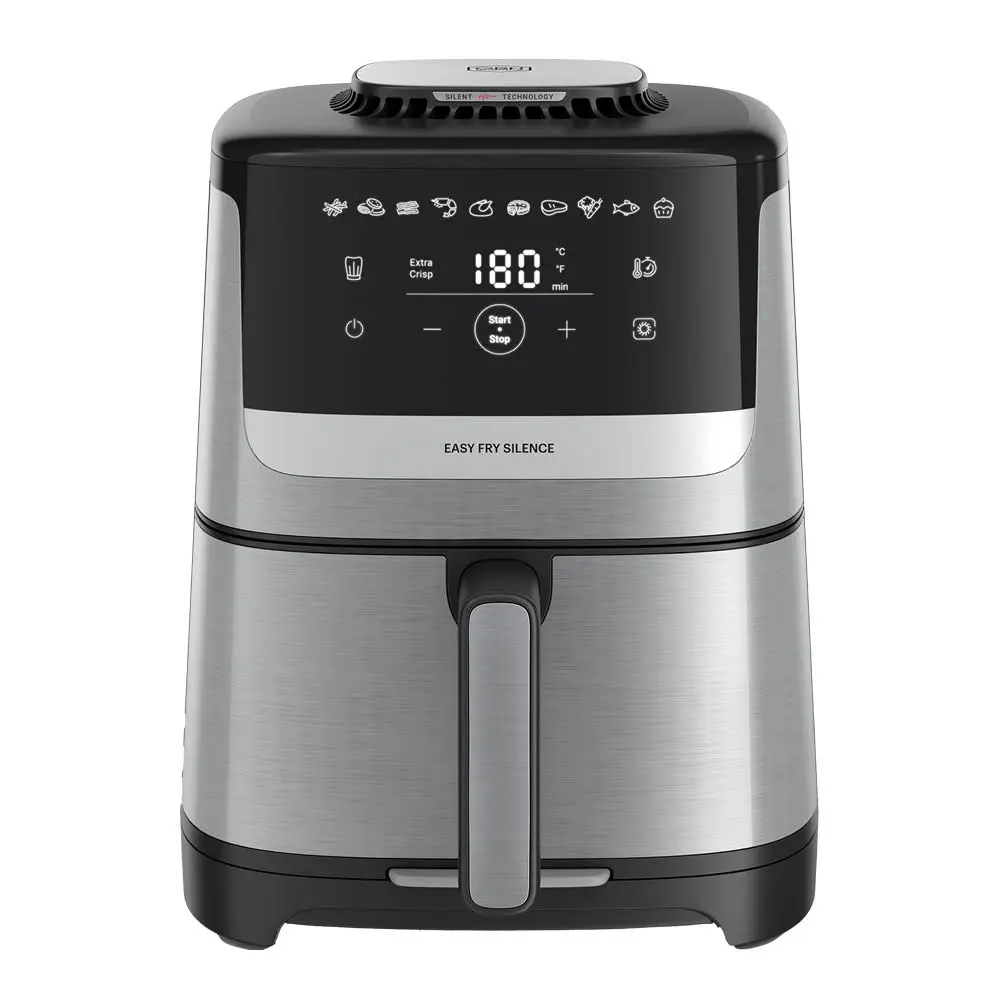 Easy Fry Silence airfryer 5 L ruostumatonta terästä