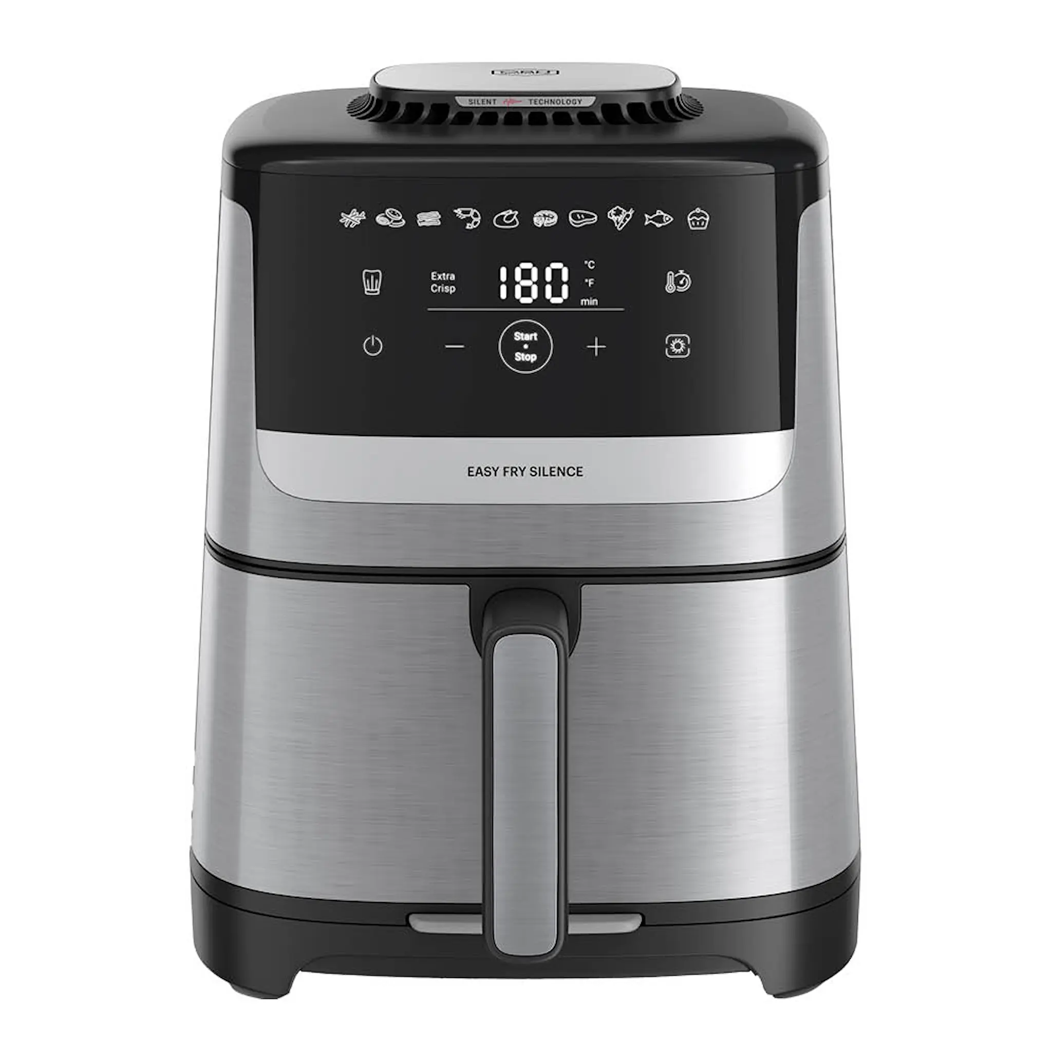 OBH Nordica Easy Fry Silence airfryer 5 L rostfritt stål