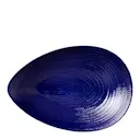 Blå Eld serveringsfat 20x29 cm blå