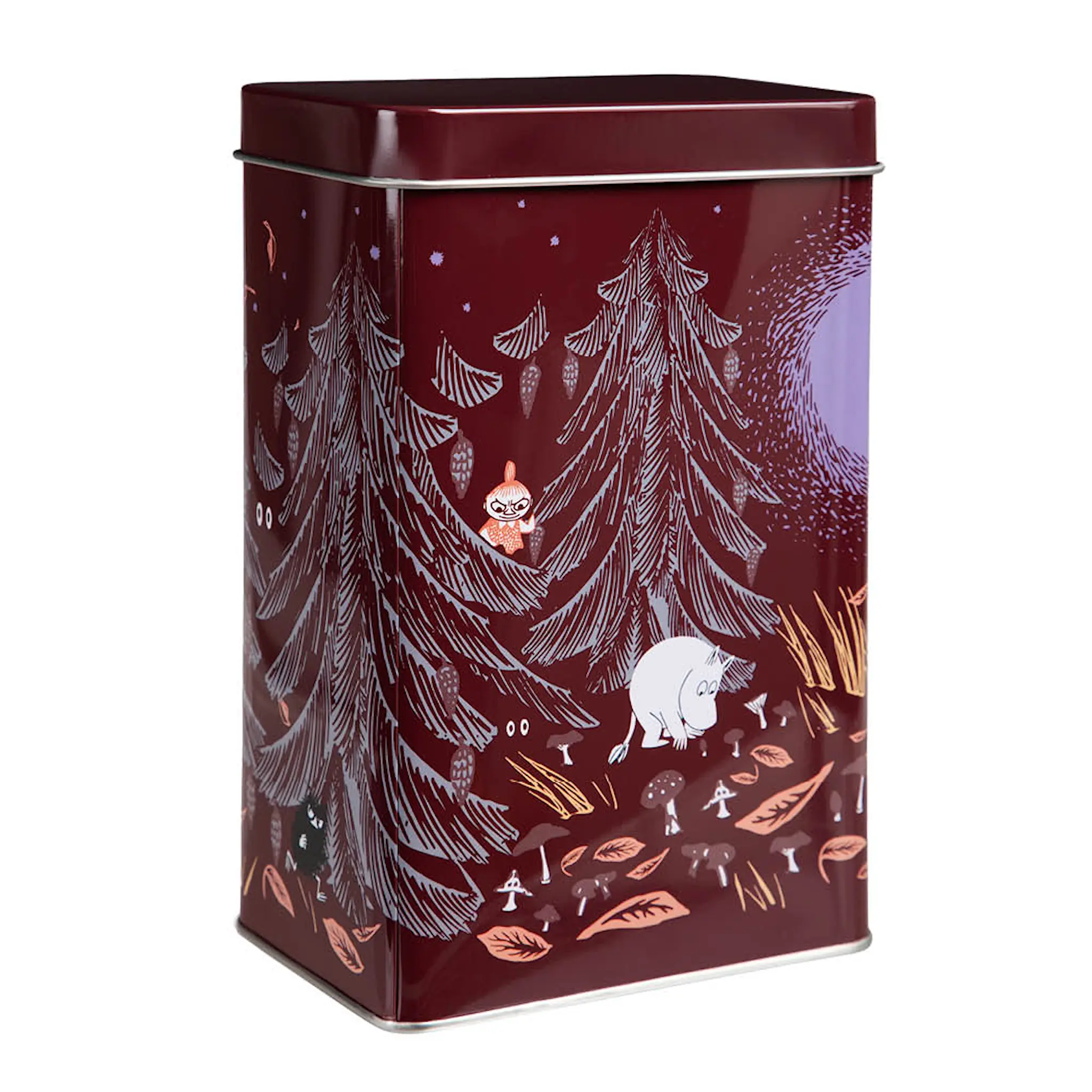Martinex Mumin Kaffeburk 20 cm Urskog röd