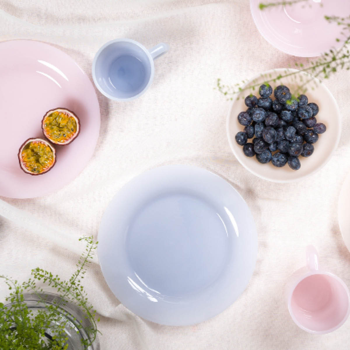 Stiernholm Jade Lautanen 21 cm Vaaleansininen