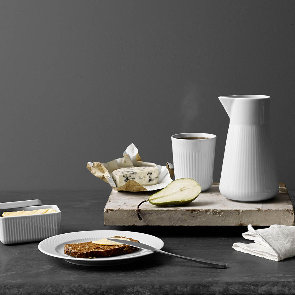 Eva Trio Legio Nova tallrik flat 19 cm 4-pack vit