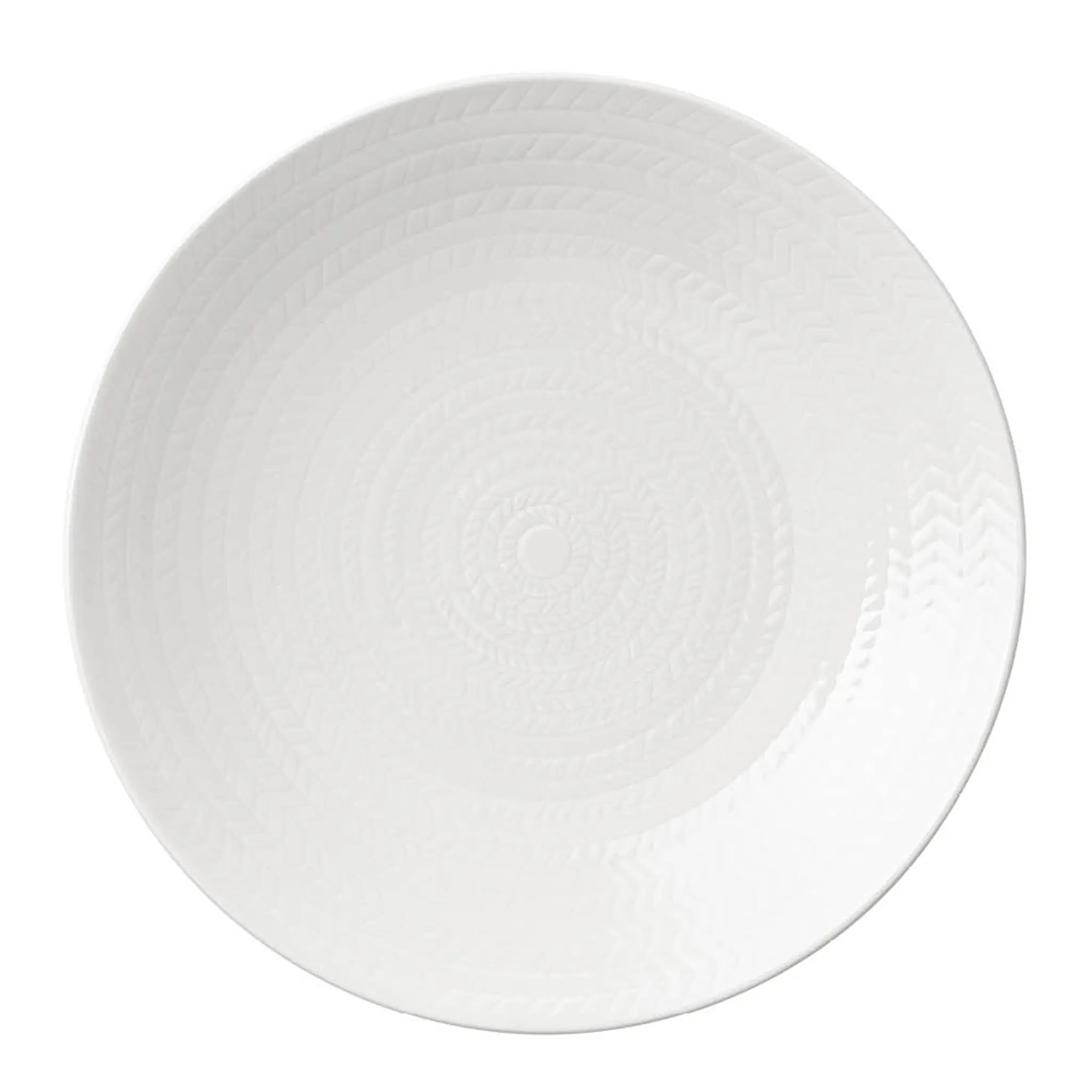 Rörstrand Blå Eld Lautanen 19 cm Valkoinen