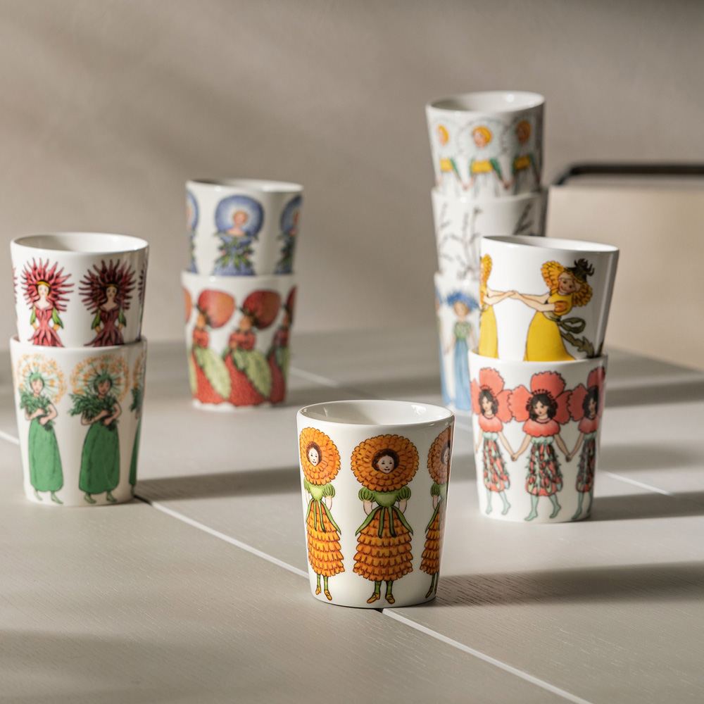 Design House Stockholm Elsa Beskow Muki 28 cl Perhe Mansikka