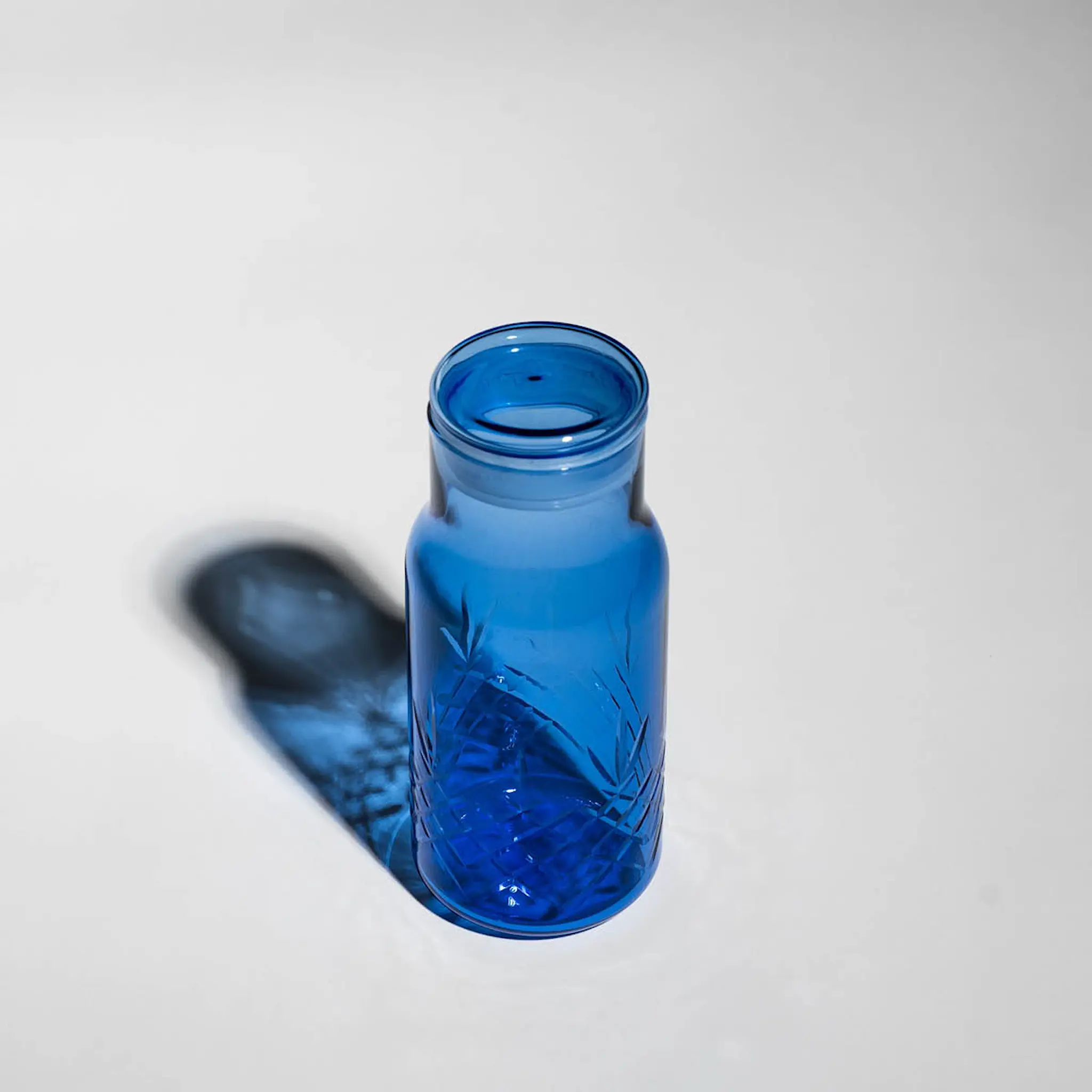 Frederik Bagger Crispy Bottle Small Karaffel 50 cl Blue