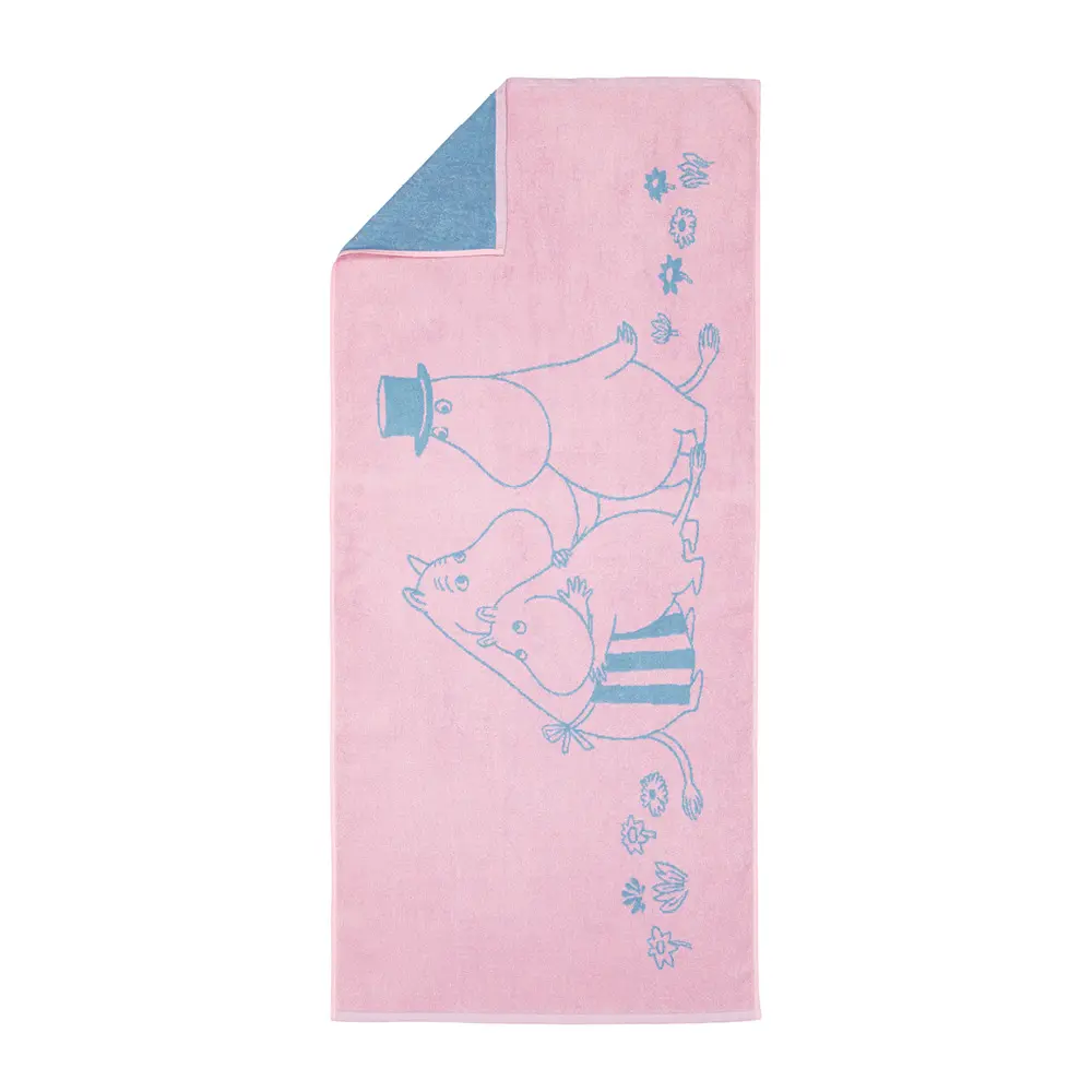 Muumi Pyyhe 70x140 cm Perheen parissa