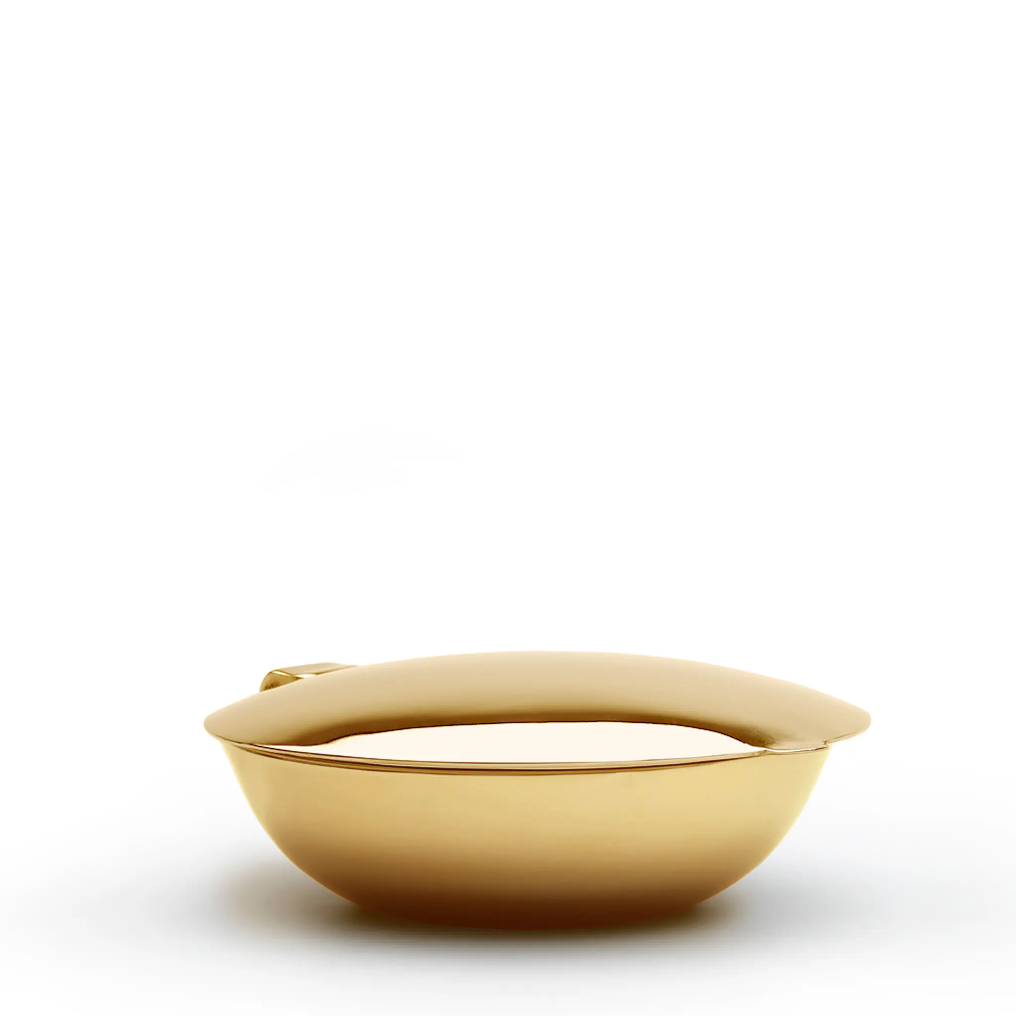 Design House Stockholm Shell Ljuslykta 10x3 cm Mässing
