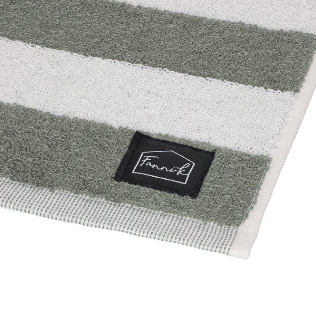 Fanni K Hanko handduk 50x70 cm agave grön