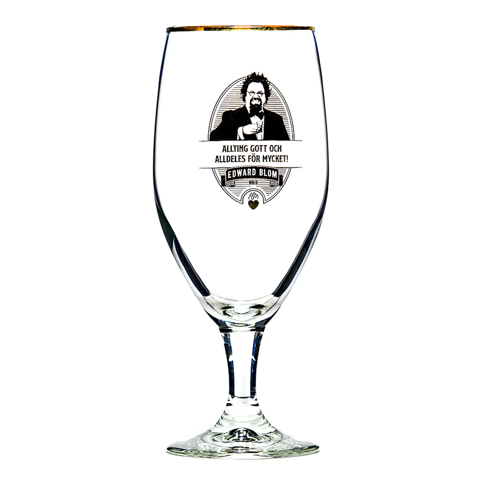 Edward Blom Ölglas No 3: Allting gott