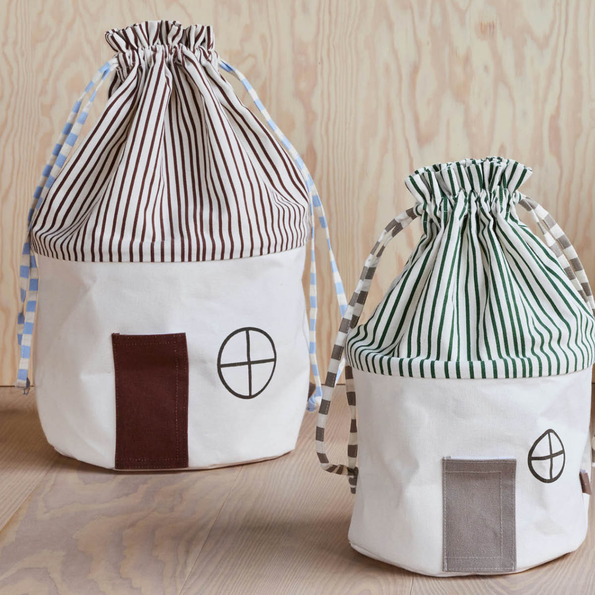 OYOY Koya förvaringslåda 34x52 cm Nutmeg