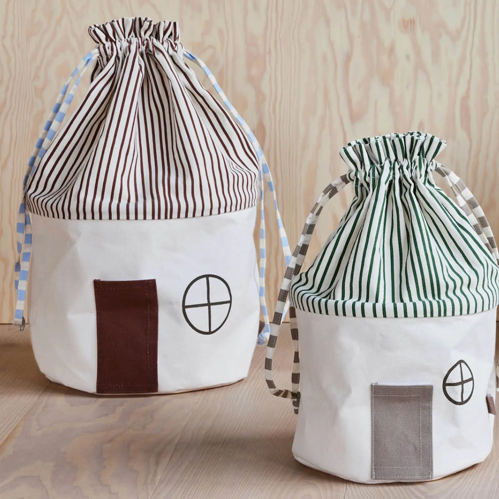 OYOY Koya förvaringslåda 34x52 cm Nutmeg