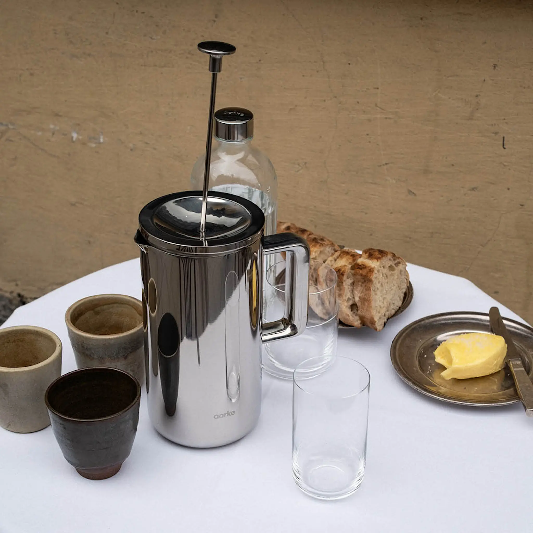 Aarke Aarke Pressopannu 1 L Ruostumaton teräs