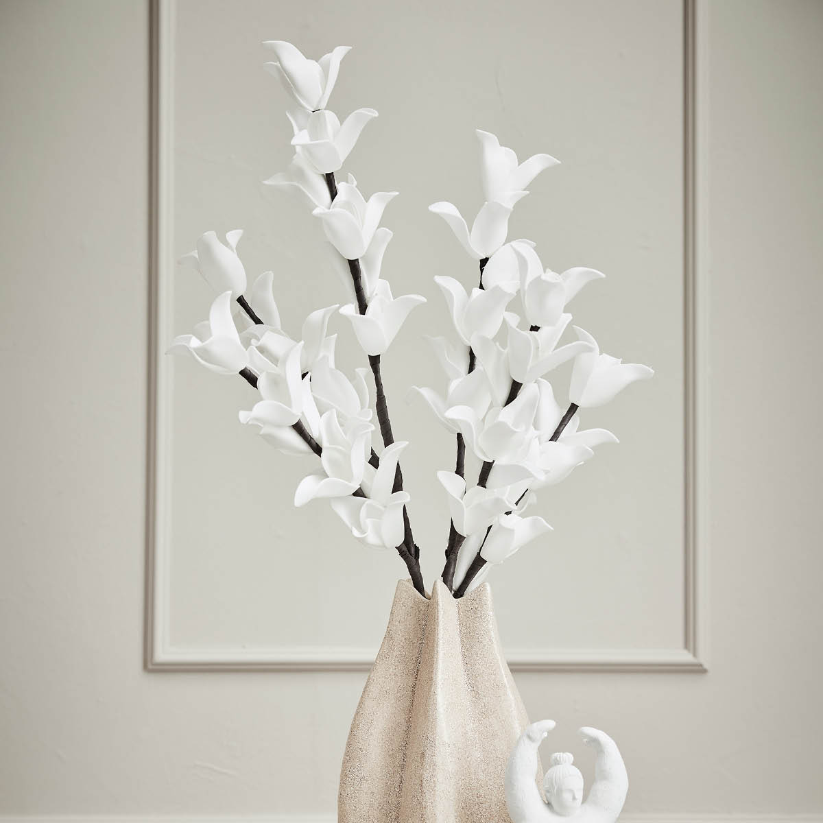 Lene Bjerre Happia Koristekukka 91 cm Valkoinen