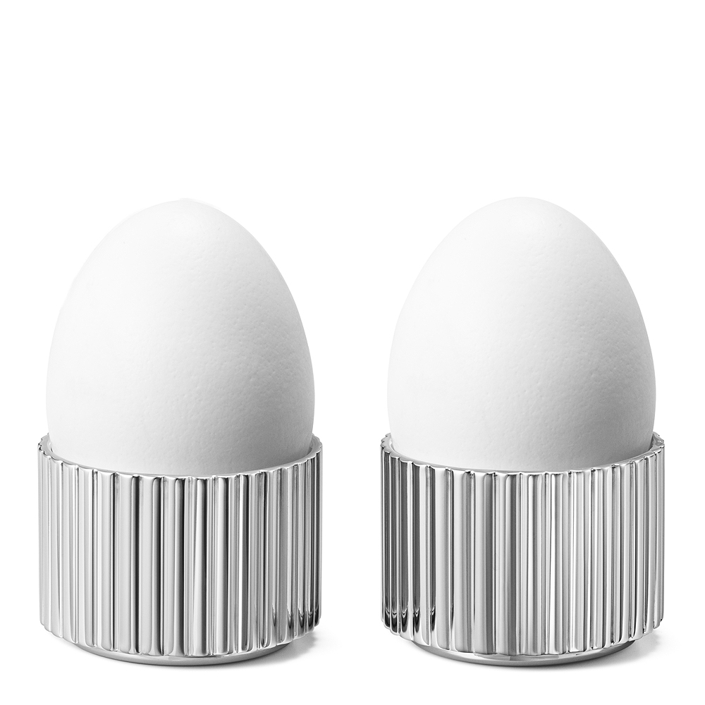 Georg Jensen Bernadotte eggeglass 2 stk blank