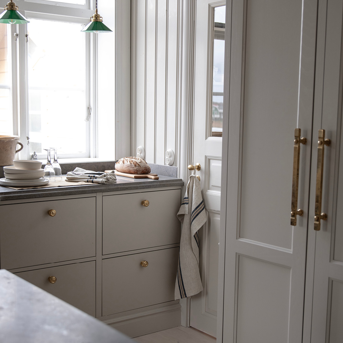 Tell Me More Astrid Kökshandduk 50x70 cm Mustard