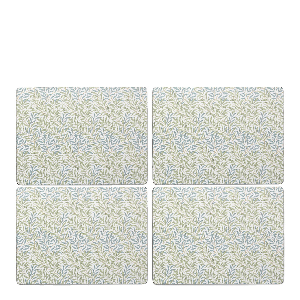 Pimpernel - Morris & Co Pöytätabletti Willow Bough 30x40 cm 4 kpl