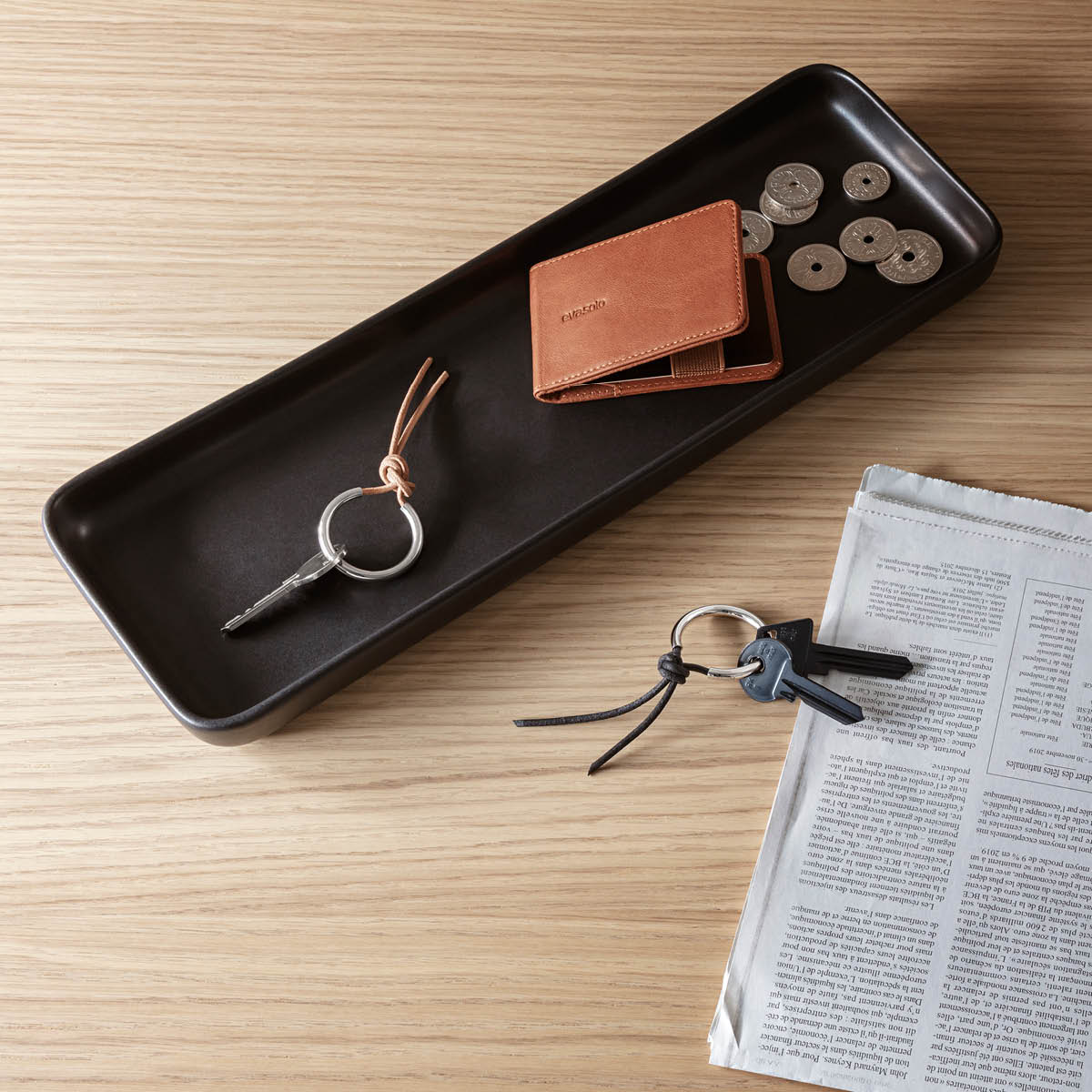 Eva Solo Korthållare Cognac