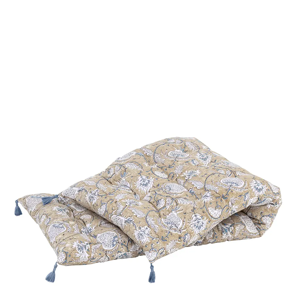 Pomegranate Istuintyyny 50x150 cm Beige/Sininen