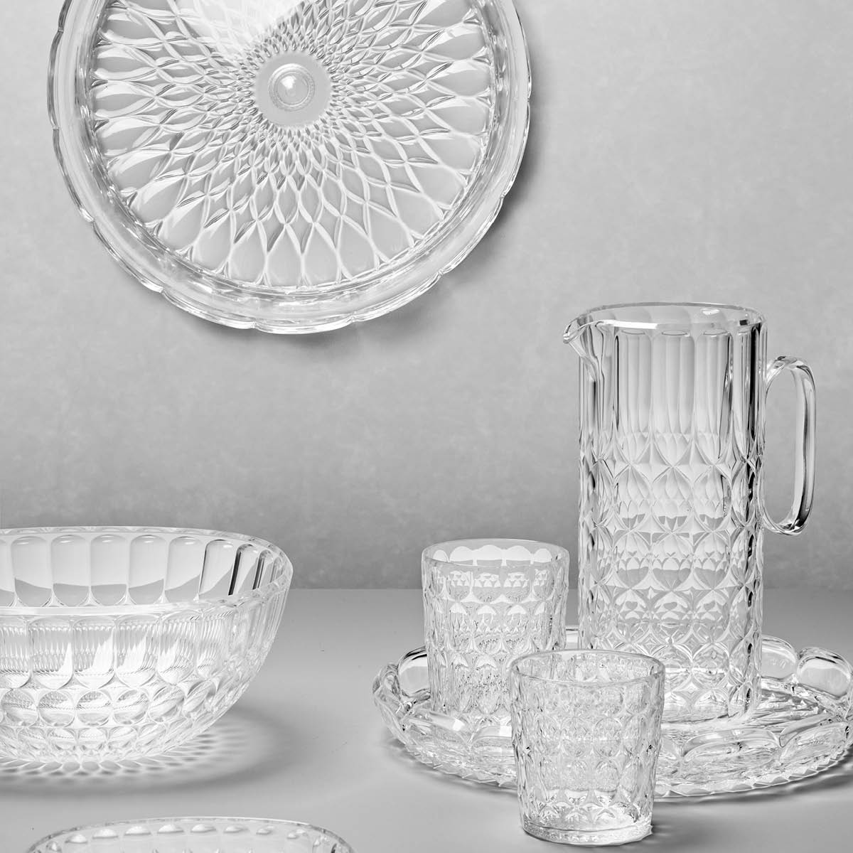 Guzzini Vanity tumbler hög 48 cl bioplast Mönster 1 Klar