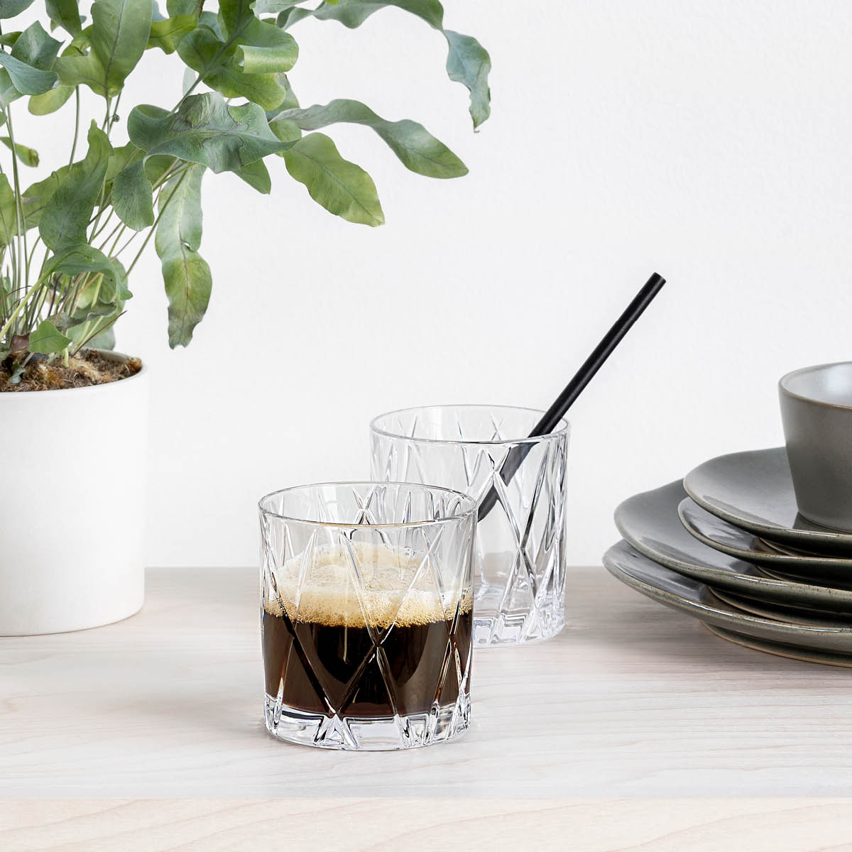 Orrefors City DBL Old Fashioned Lasi 34 cl 4 kpl