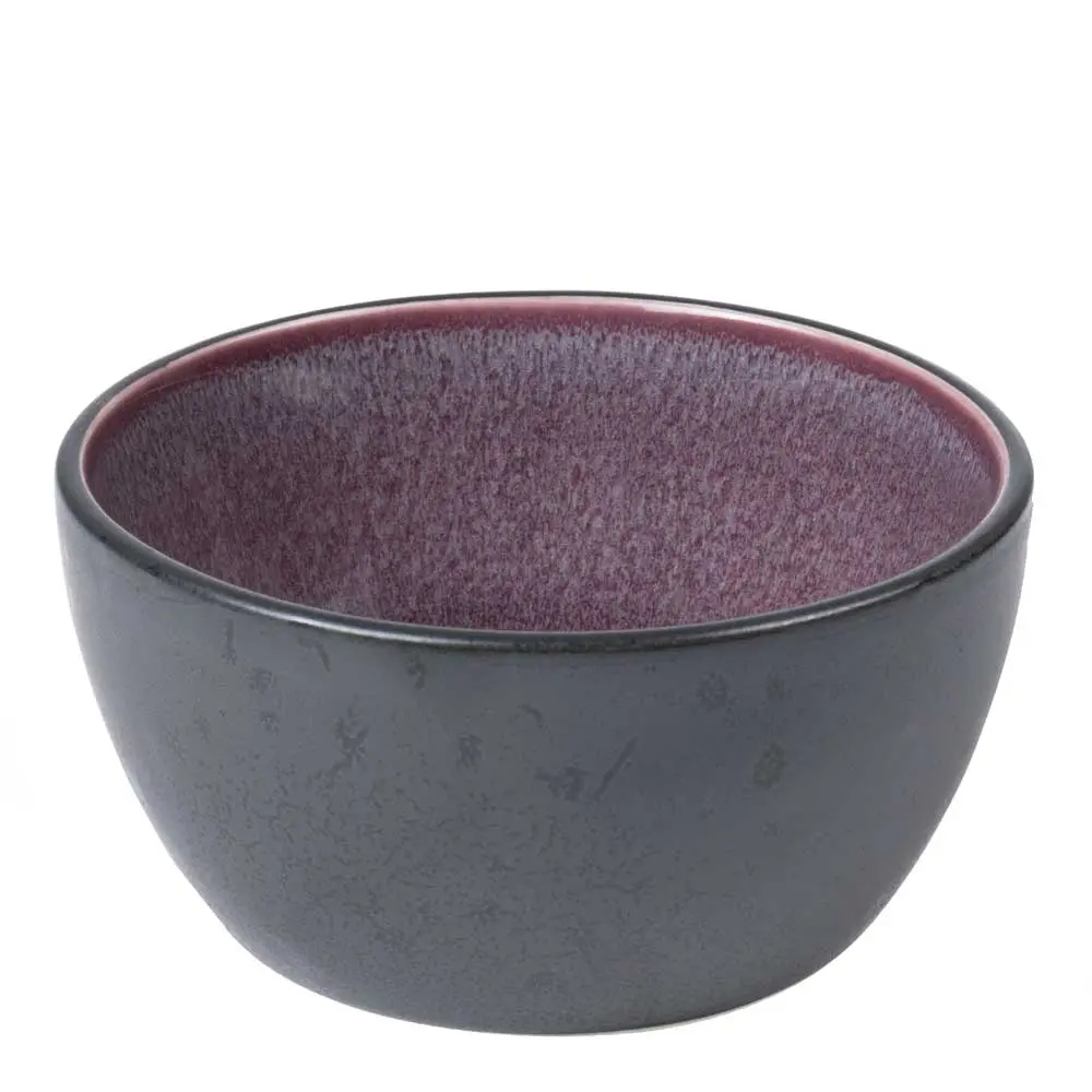 Skål 14 cm svart/lilla