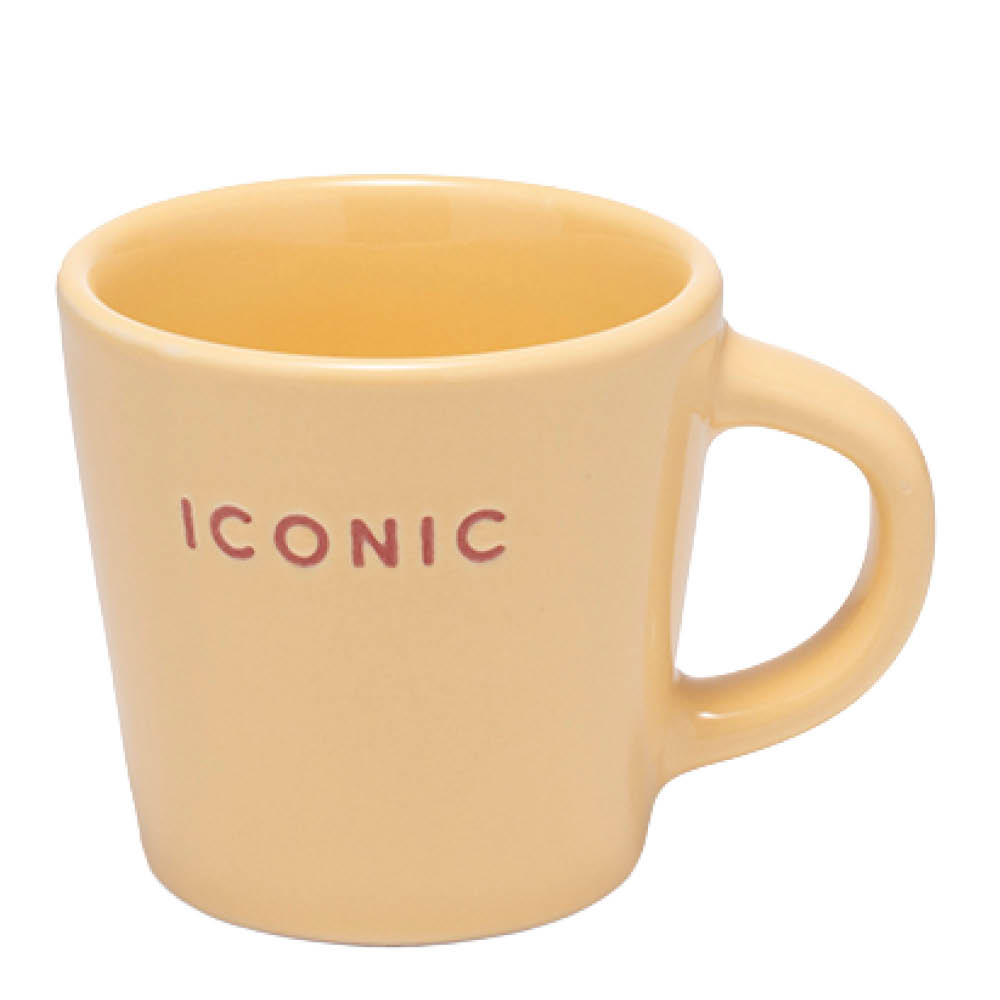 Vondels - Espressokuppi Iconic 8 cl Keltainen