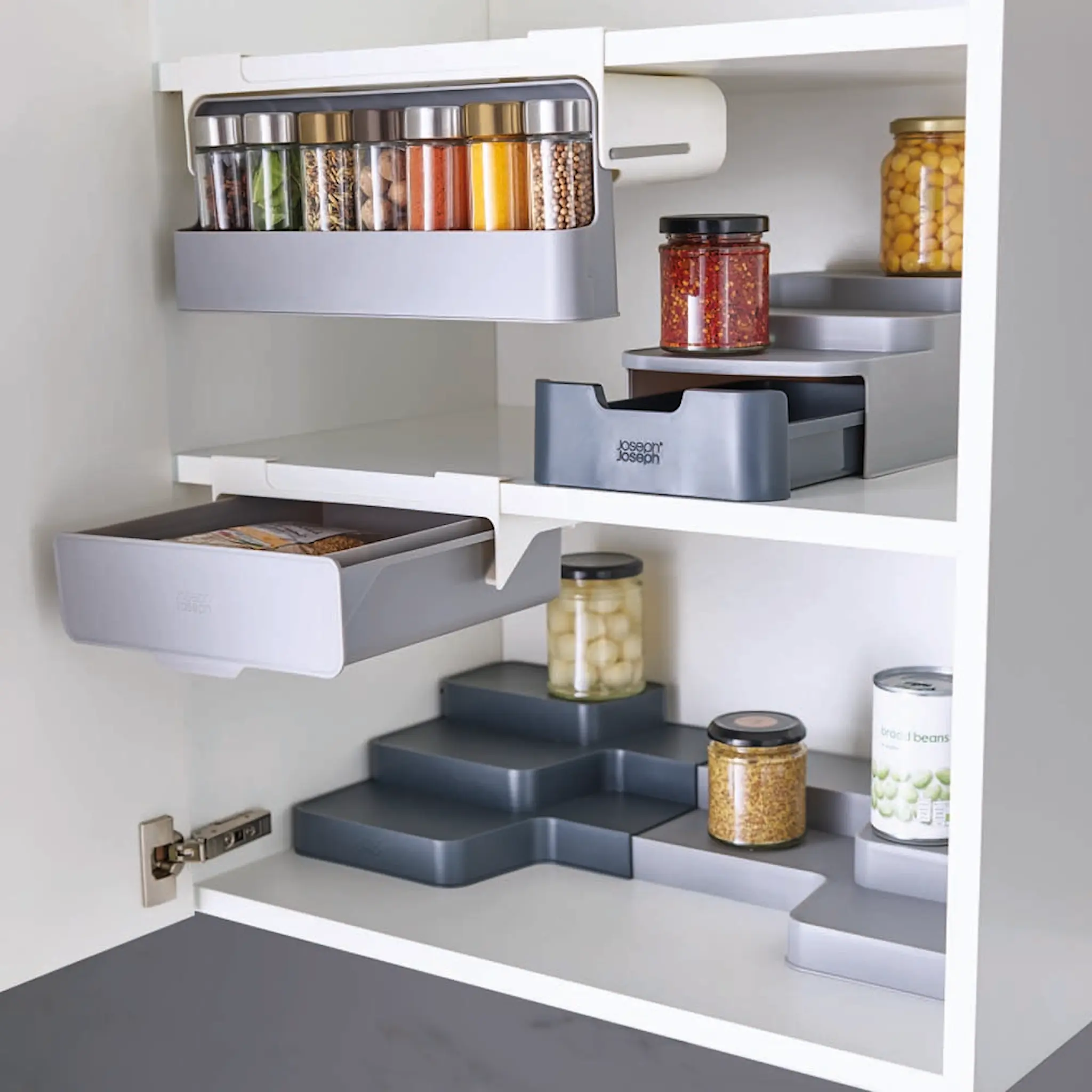 Joseph Joseph CupboardStore Förvaringslåda Grå