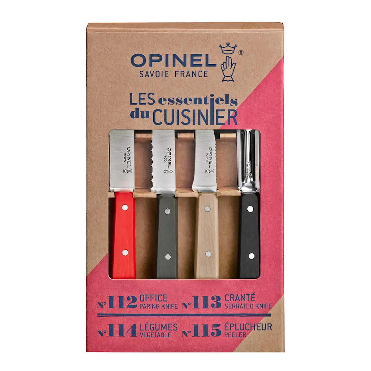 Opinel Essentials Veitsi 4 kpl Loft - Cervera