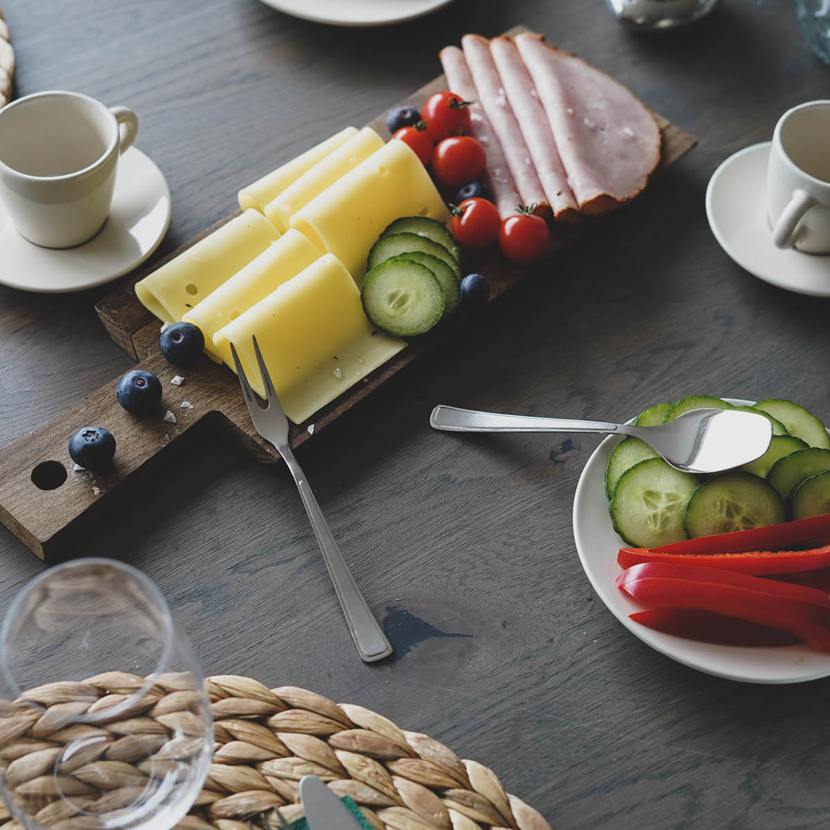 Hardanger bestikk Ramona frokostsett 5 deler