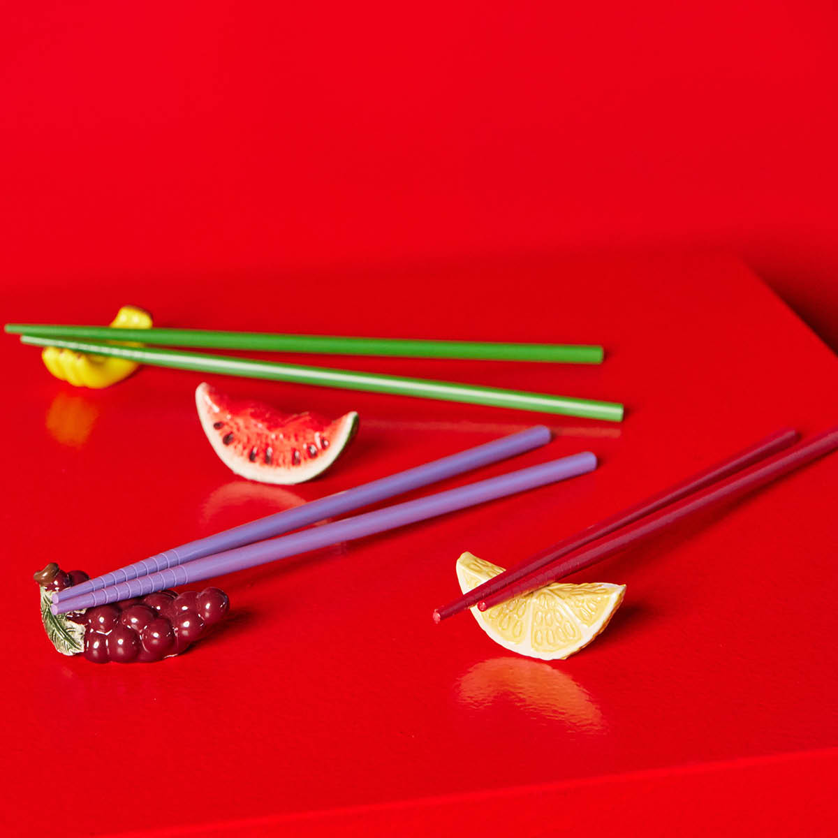 ByOn Spisepinneholder fruits 4 stk multi