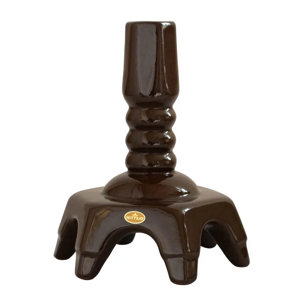 Kynttilänjalka 15 cm tummanruskea