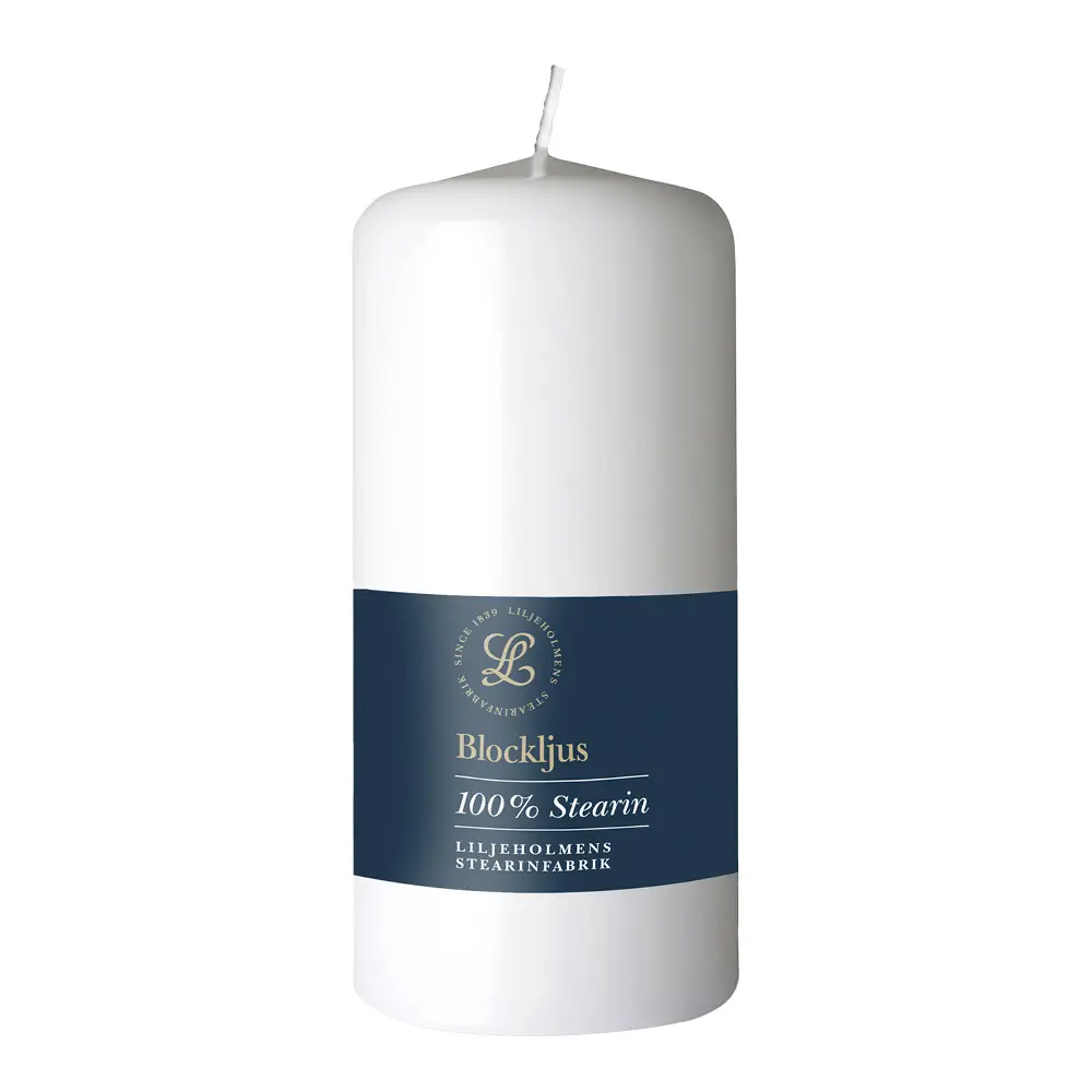 Pöytäkynttilä 5,8x13 cm Valkoinen