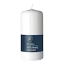 Blockljus spetsig topp 5,8x13 cm vit