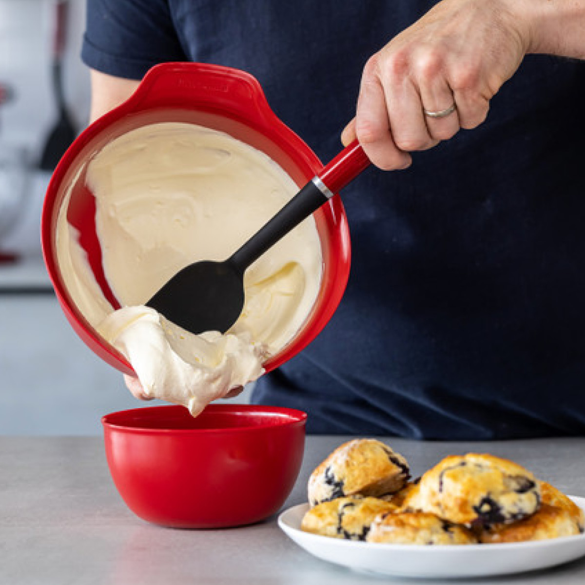 KitchenAid Core bakredskap 2 delar empire red