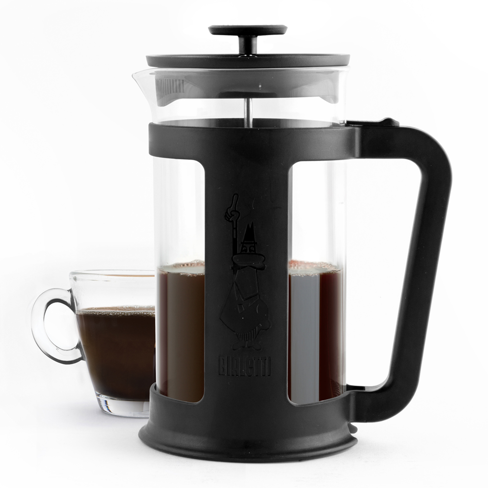 Bialetti Smart Presskanna 0,35 L Svart/Klar