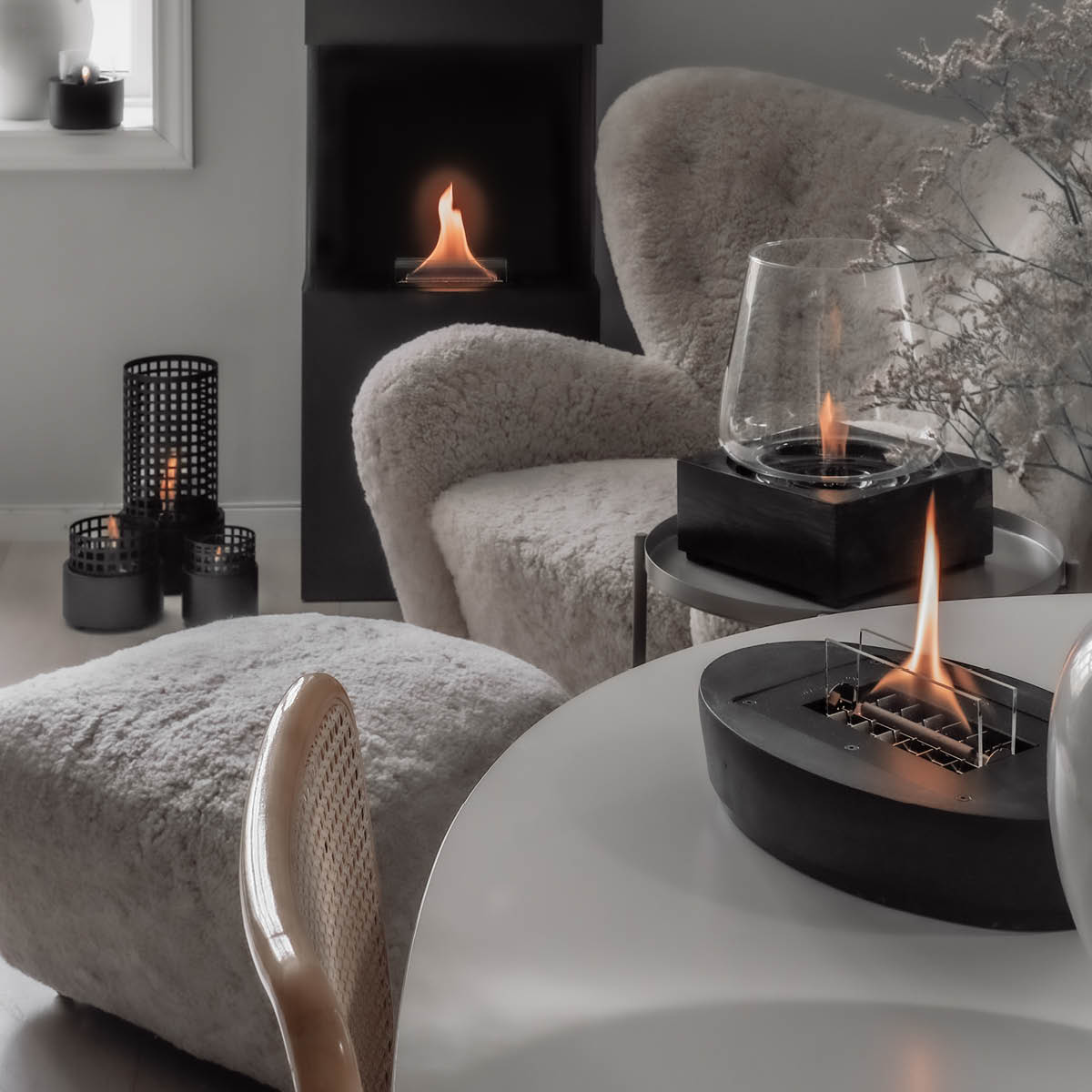 Tenderflame Carnation bordpeis B32 cm