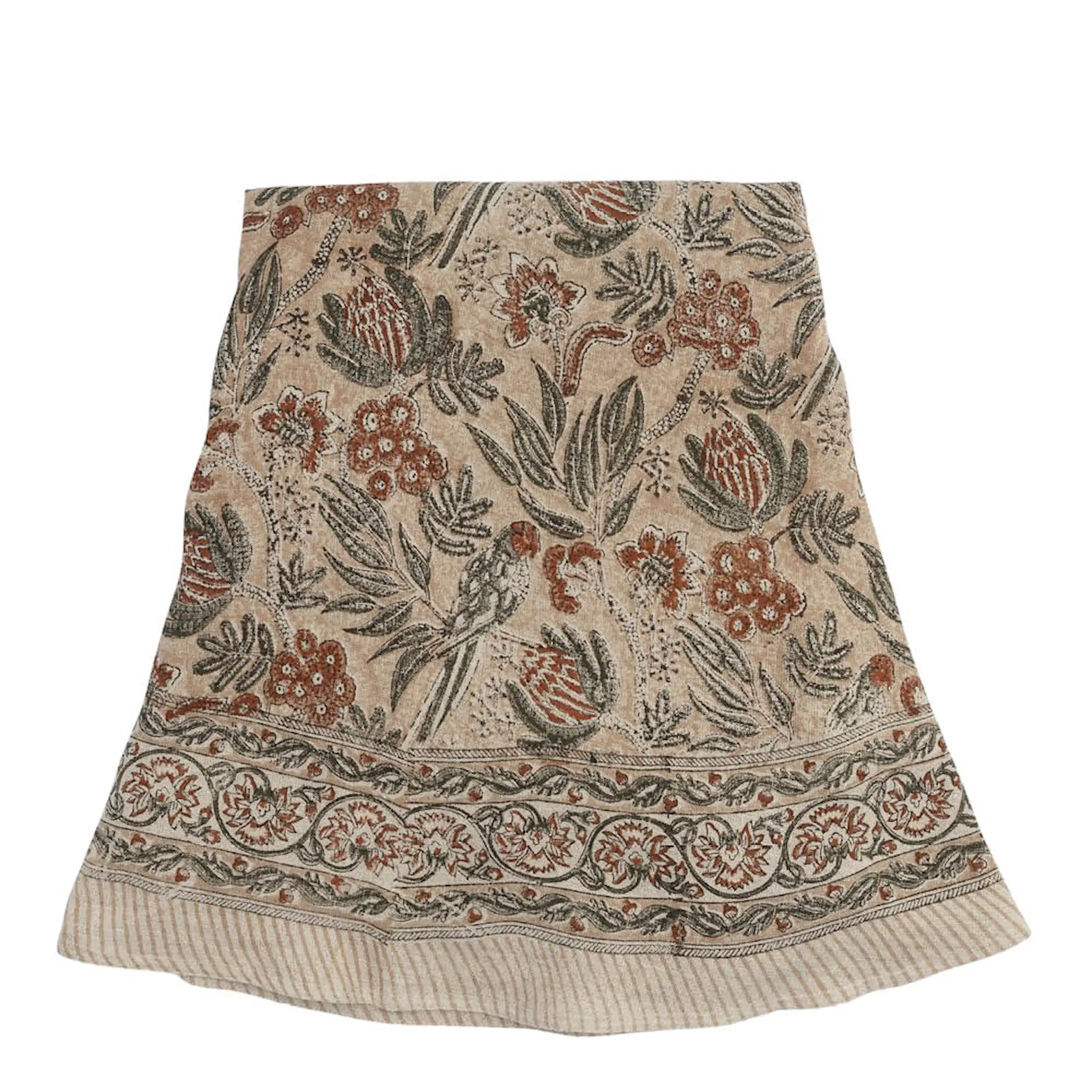 Chamois Parrot duk linne Ø220 cm dusty peach