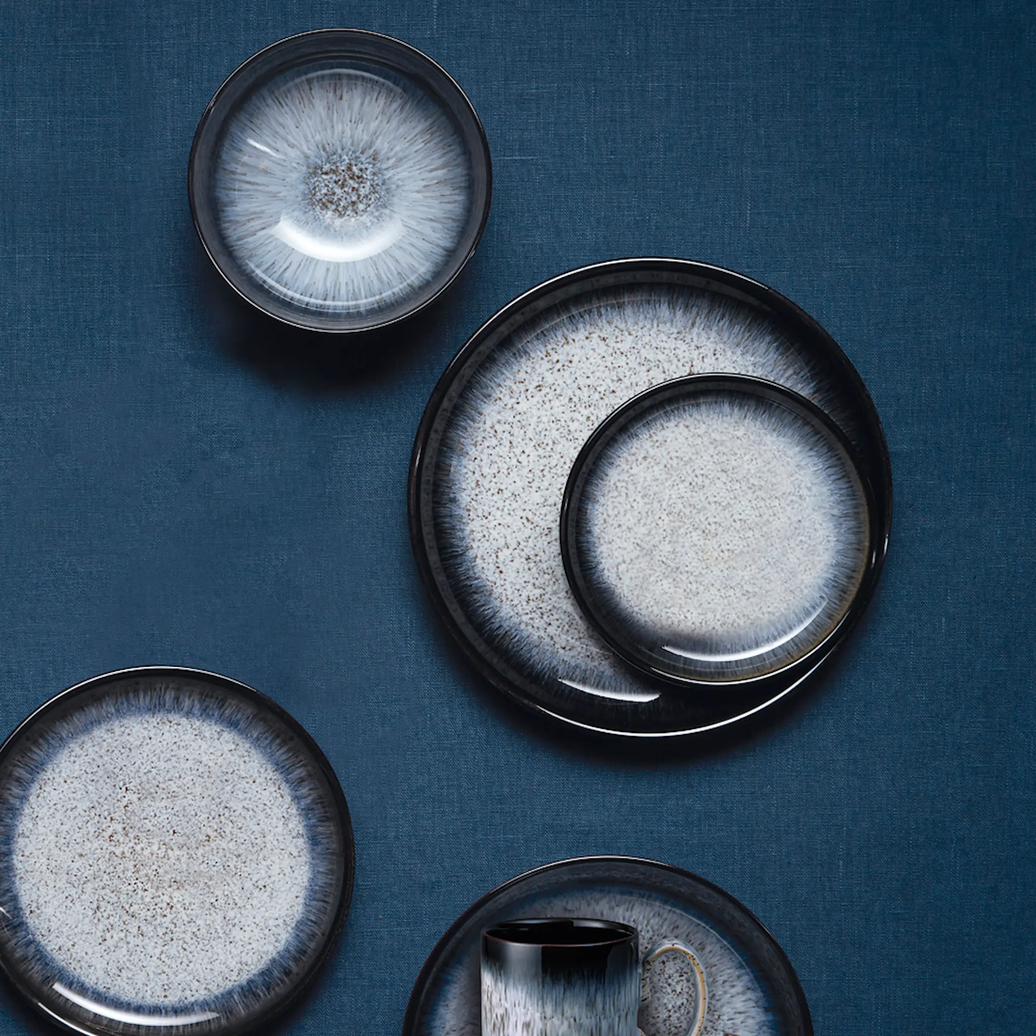 Denby Halo Lautanen Coupe 26 cm 4 kpl