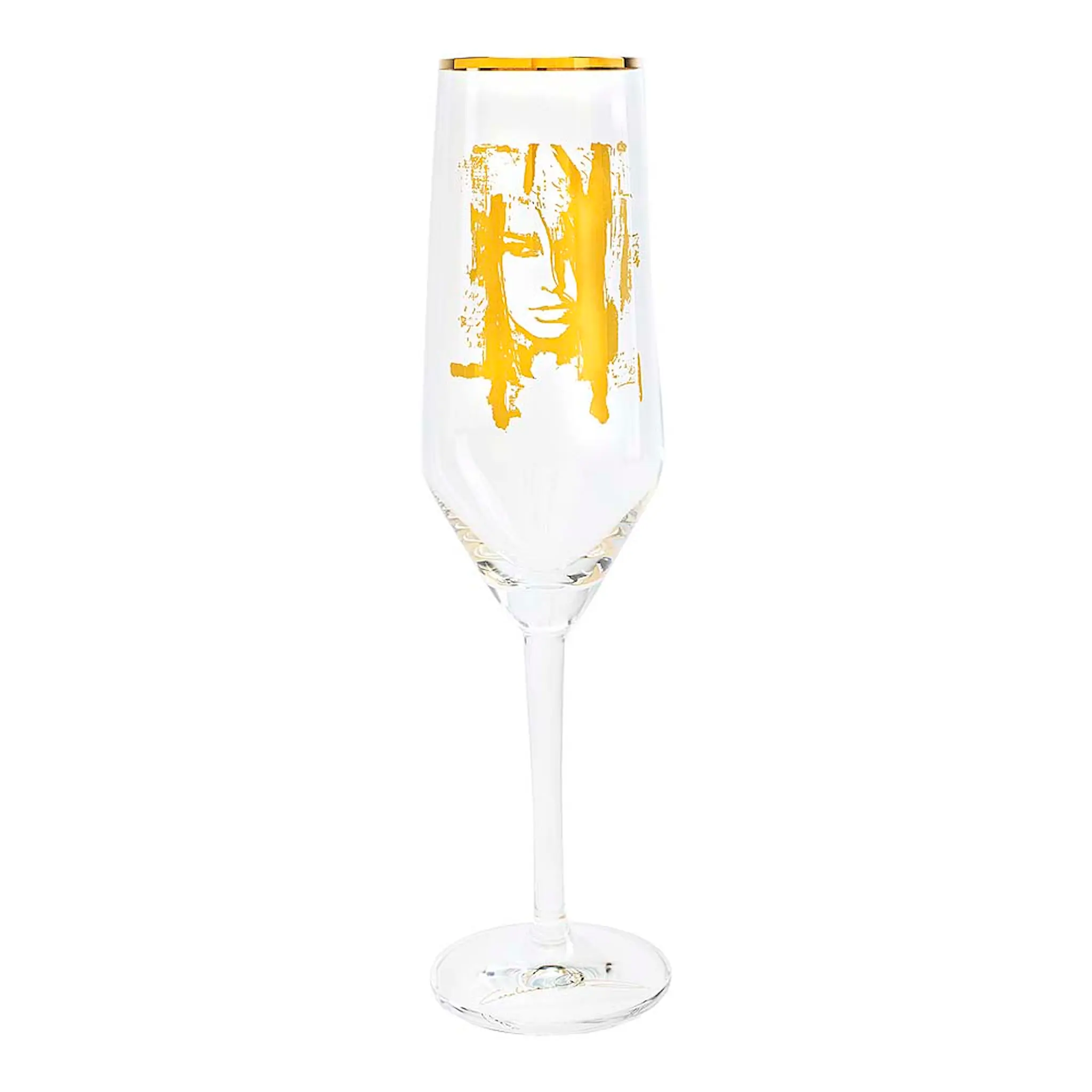 Carolina Gynning Champagneglas Wild Woman Gold 30 cl