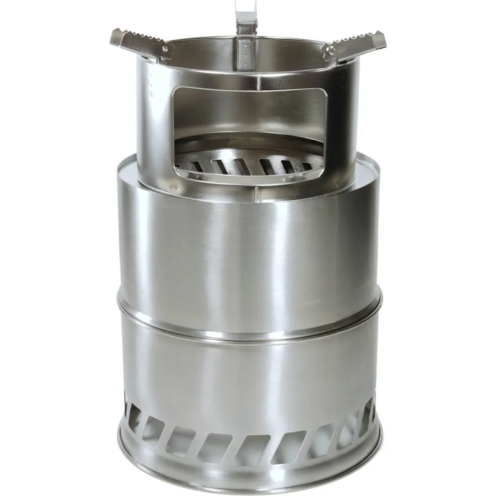 Puukeitin 20x31 cm Ruostumaton